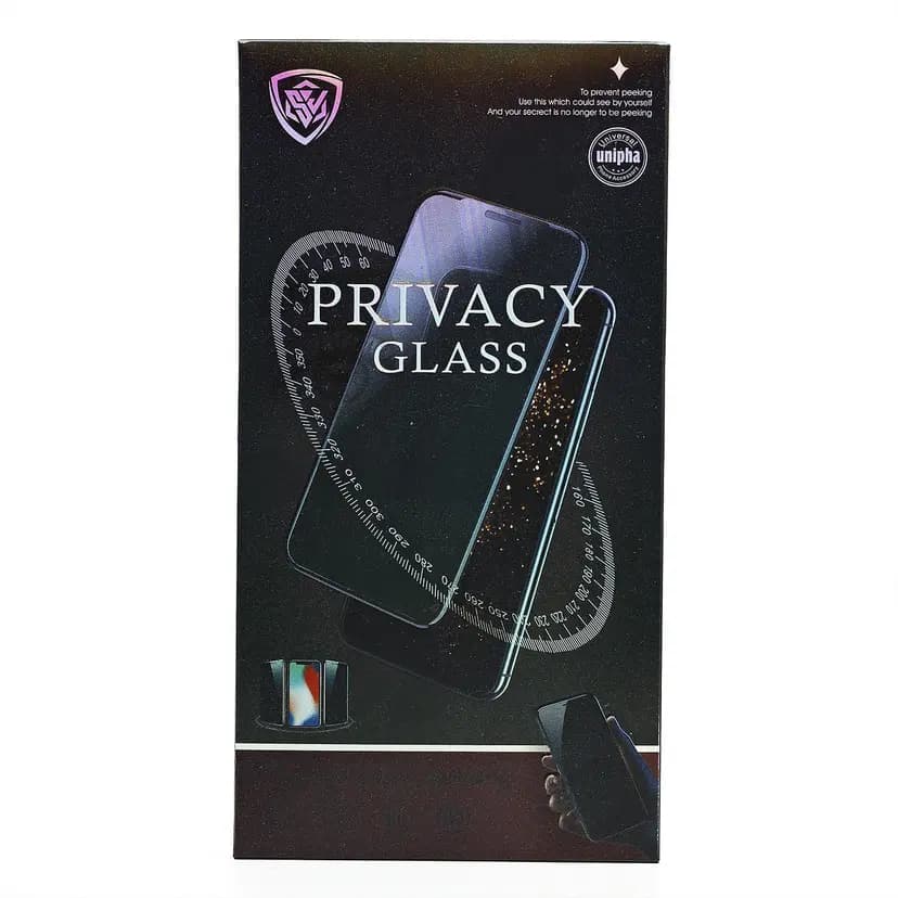 Защитное стекло - Приват 2.5D для Apple iPhone X/XS/11 Pro (black)