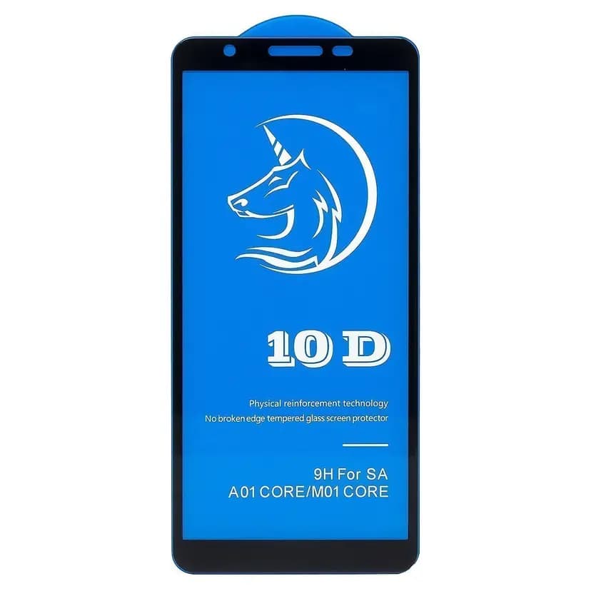 Защитное стекло - Activ 3D для Samsung Galaxy A01 Core/M01 Core (black)  — фото 2