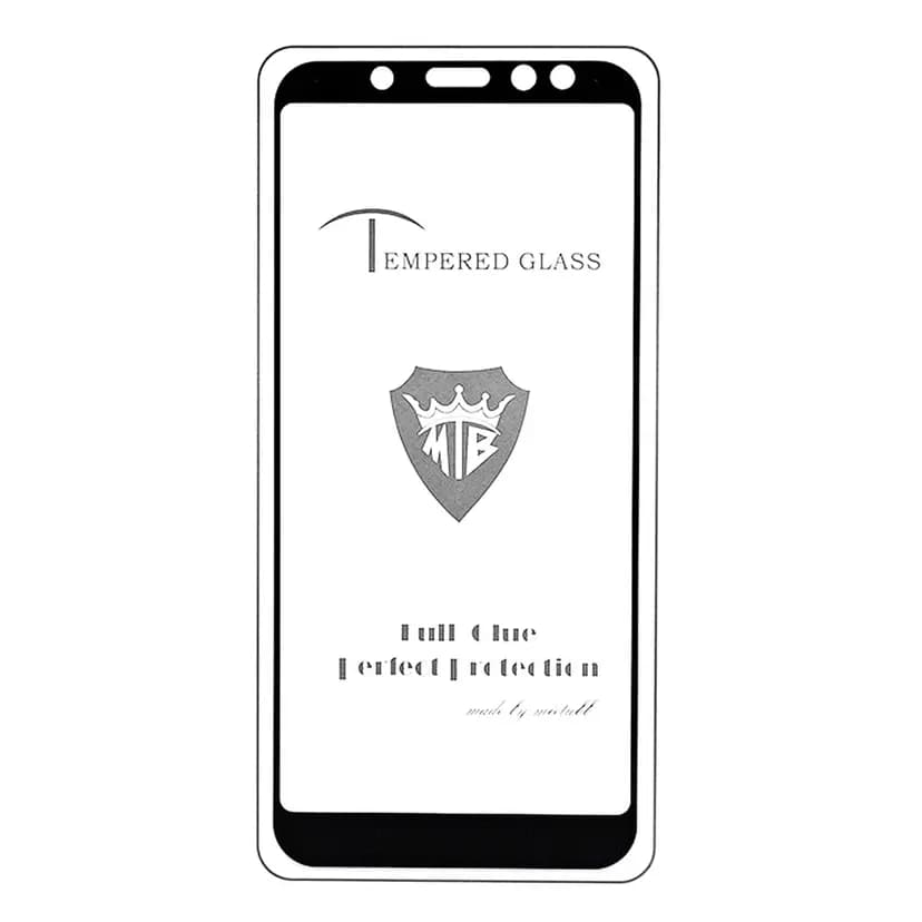 Защитное стекло - Brera 2.5D для Samsung Galaxy A6 2018 (black) — фото 2
