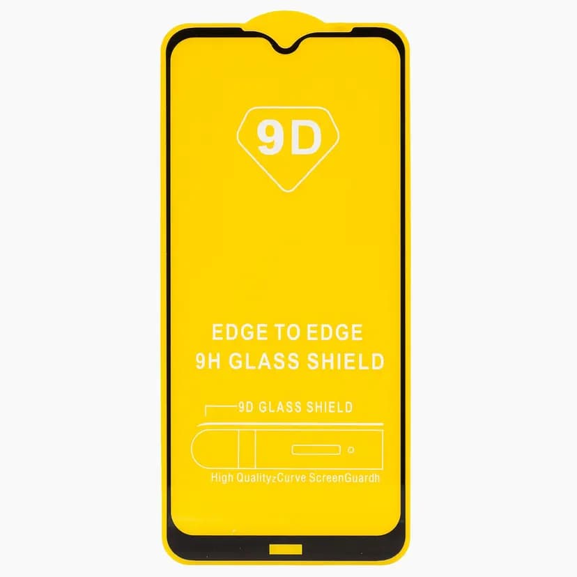 Защитное стекло - Full Glue 2.5D для Redmi Note 8T (black) — фото 2