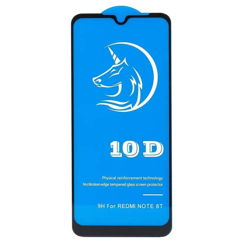 Защитное стекло - Activ 3D для Redmi Note 8T (black)  — фото 2