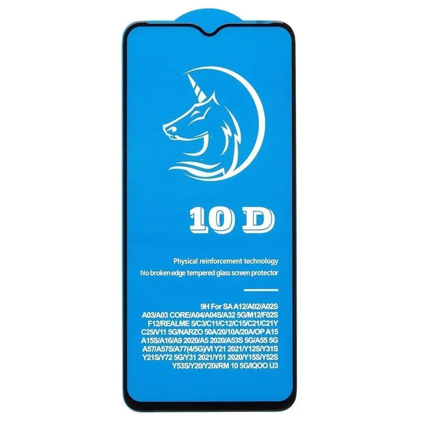 Защитное стекло - Activ 3D для Tecno Spark Go 2022/Spark 8C/Spark 9/Spark 10/Spark 10C/Pop 6 Pro/Pop 7/Infinix Smart 7 Plus/Hot 10 lite/Hot 30i (black) — фото 2
