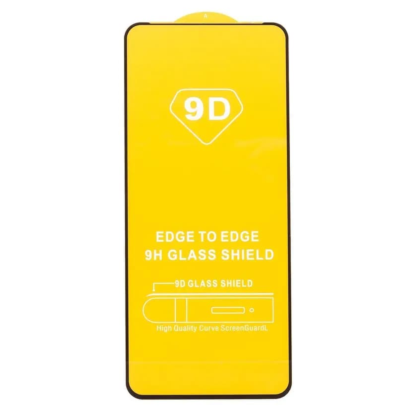 Защитное стекло - Full Glue 2.5D для Tecno Pop 8 (black) — фото 2