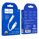 Адаптер Type-C - 3.5 jack - Hoco LS30 Digital audio converter (white)  — фото 1