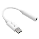 Адаптер Type-C - 3.5 jack - Hoco LS30 Digital audio converter (white)  — фото 2