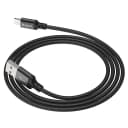 Кабель USB - Apple lightning - Hoco X14 Times Speed (200 см) (black)  — фото 2