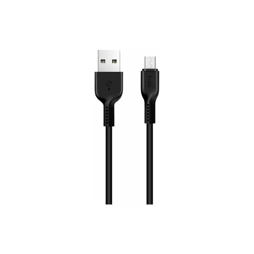 Кабель USB - Micro-USB - Hoco X20 Desert Camel (200 см) (black) — фото 2