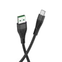 Кабель USB - Type-C - Hoco U53 Flash (120 см) (black)  — фото 2