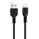 Кабель USB - Type-C - Hoco X20 Exotic Radiance (100 см) (black)  — фото 2