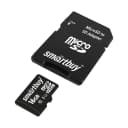 Флэш-накопитель MicroSD 16Gb с адаптером - Smartbuy (class 10) (black)  — фото 2