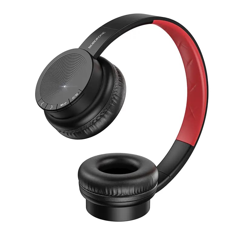 Наушники беспроводные полноразмерные - Borofone BO11 Maily (black) — фото 2