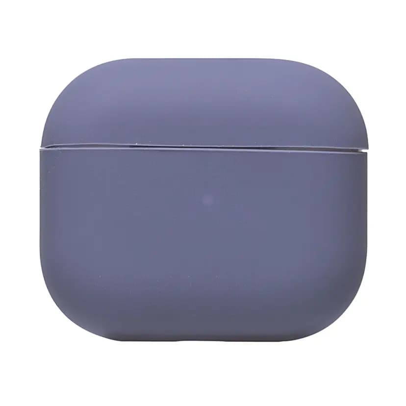 Чехол - Soft Touch для кейса Apple AirPods 3 (lavander grey) — фото 2