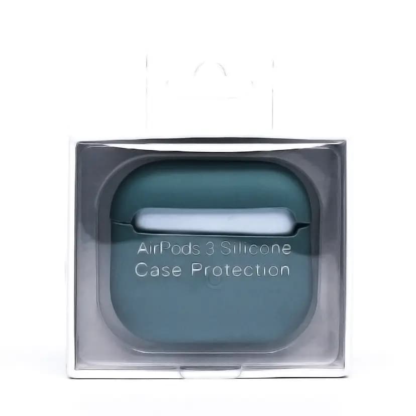 Чехол - Soft Touch для кейса Apple AirPods 3 (sea foam) 
