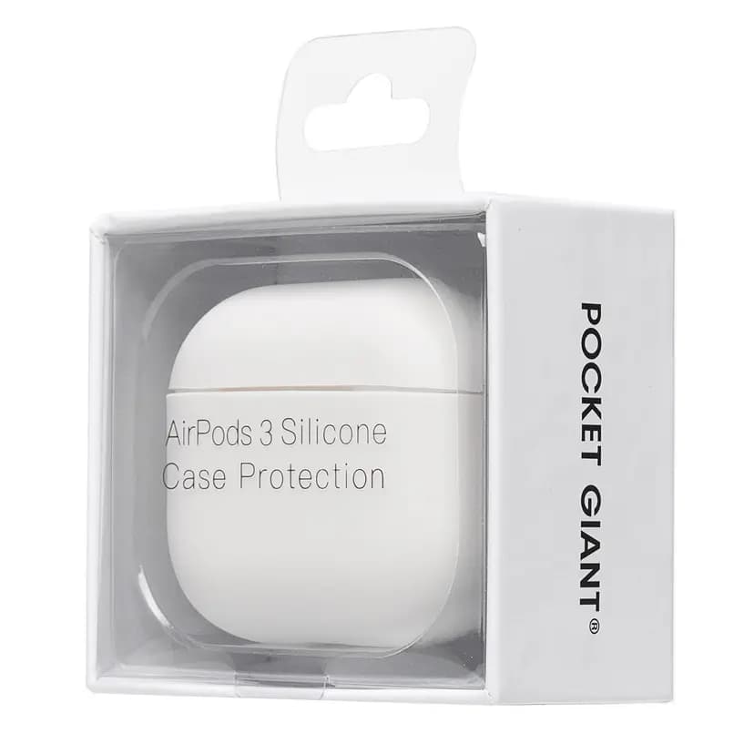 Чехол - Soft Touch для кейса Apple AirPods 3 (white) 