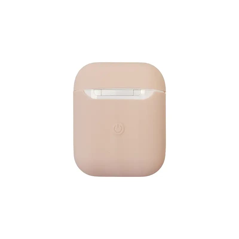 Чехол - Soft Touch для кейса Apple AirPods (stone white) — фото 2