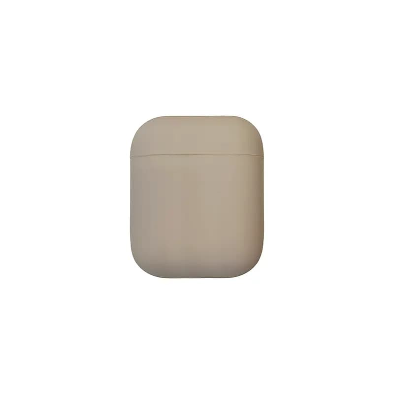 Чехол - Soft Touch для кейса Apple AirPods 1/2 (sand pink) 