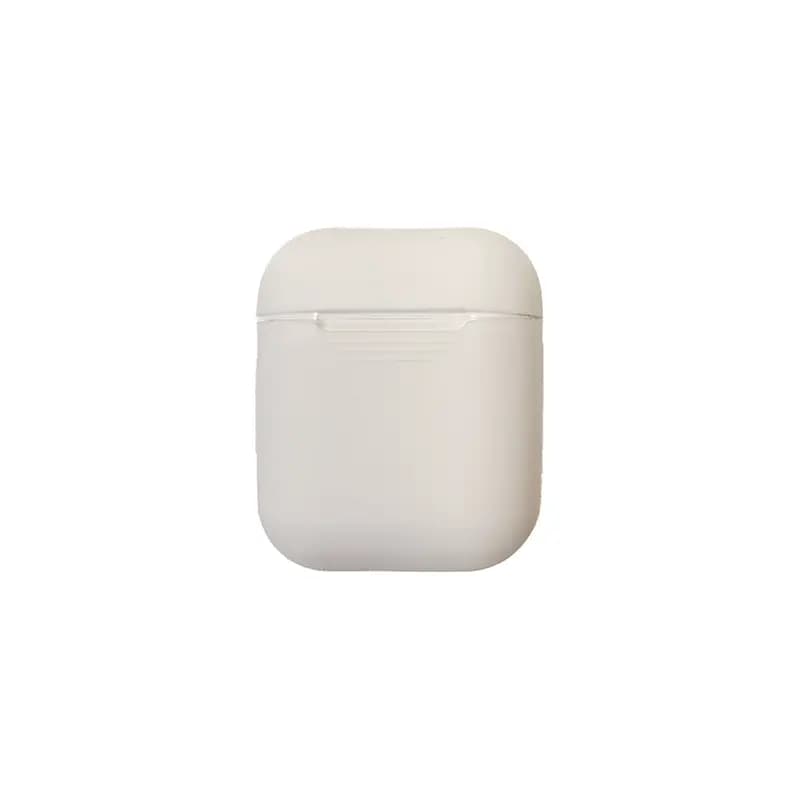 Чехол - Basic для кейса Apple AirPods 1/2 (white) 