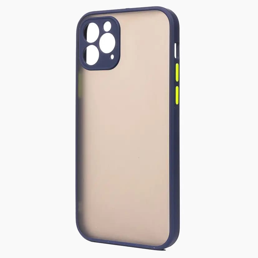 Чехол-накладка - PC041 для Apple iPhone 12 Pro (dark blue/black) 