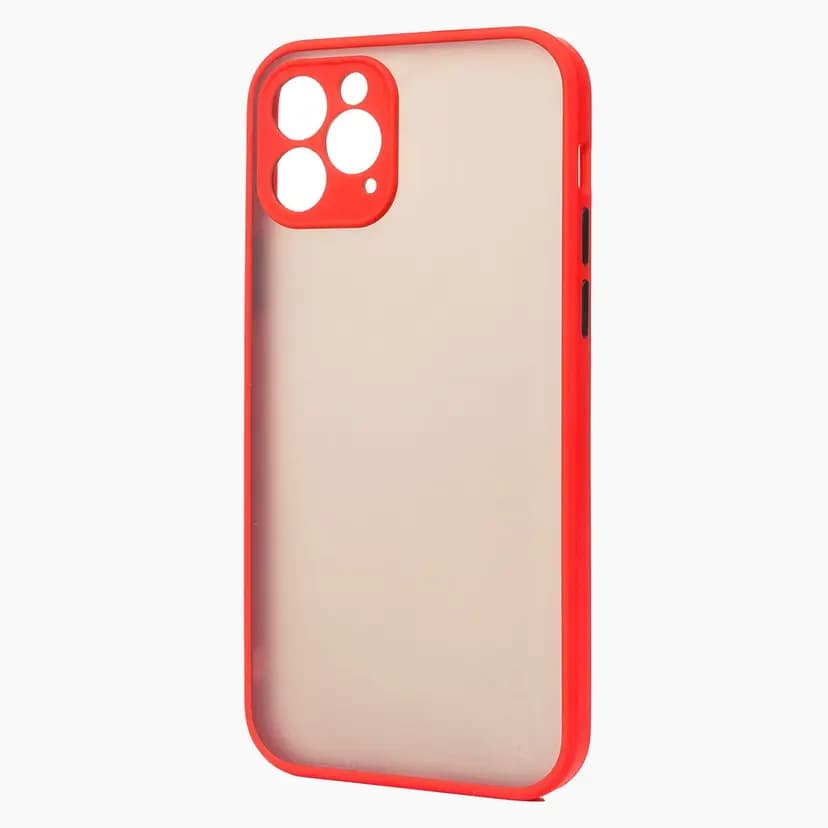 Чехол-накладка - PC041 для Apple iPhone 12 Pro (red/black) 