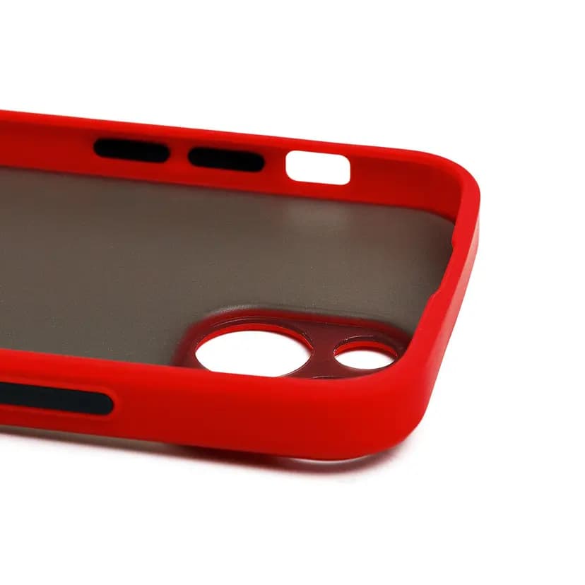 Чехол-накладка - PC041 для Apple iPhone 13 mini (red/black) — фото 2