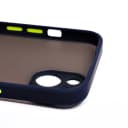 Чехол-накладка - PC041 для Apple iPhone 14 (dark blue/black)  — фото 2