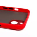 Чехол-накладка - PC041 для Apple iPhone 14 (red/black)  — фото 2