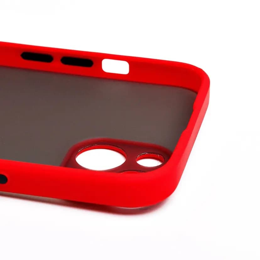 Чехол-накладка - PC041 для Apple iPhone 14 (red/black) — фото 2
