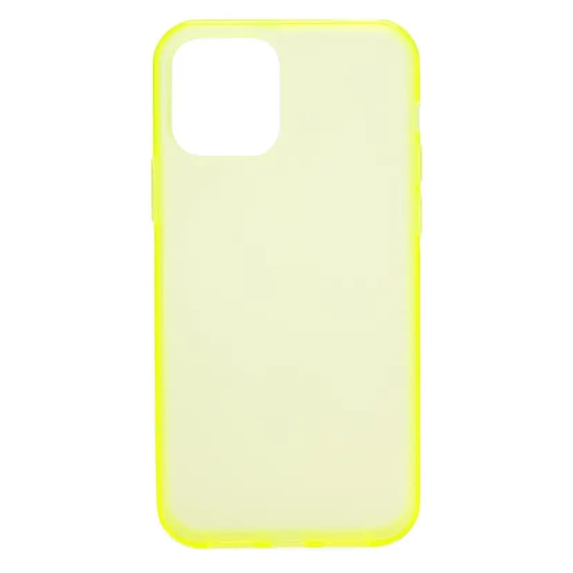 Чехол-накладка - PC079 для Apple iPhone 12/12 Pro (yellow) 