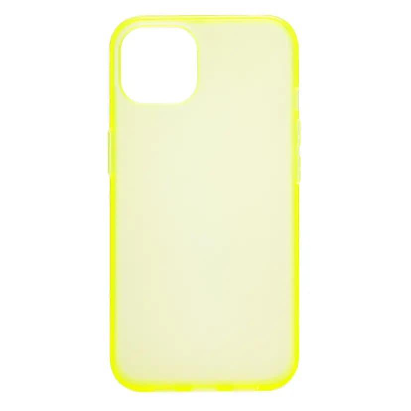 Чехол-накладка - PC079 для Apple iPhone 13 (yellow) 
