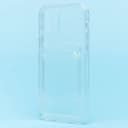 Чехол-накладка с картхолдером - SC276 для Apple iPhone 12  (transparent)  — фото 1