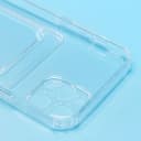 Чехол-накладка с картхолдером - SC276 для Apple iPhone 12 Pro (transparent)  — фото 2