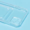 Чехол-накладка с картхолдером - SC276 для Apple iPhone 13 (transparent)  — фото 2