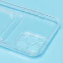 Чехол-накладка с картхолдером - SC276 для Apple iPhone 13 Pro Max (transparent)  — фото 2