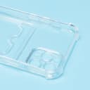 Чехол-накладка с картхолдером - SC278 для Apple iPhone 12 Pro (transparent)  — фото 2