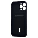 Чехол-накладка с картхолдером - SC304  для Apple iPhone 13 Pro Max (black)  — фото 2