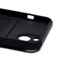 Чехол-накладка с картхолдером - SC304 для Apple iPhone 13 (black)  — фото 2