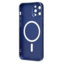 Чехол-накладка - SM020 Matte SafeMag для Apple iPhone 12 Pro (dark blue)  — фото 2