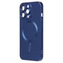Чехол-накладка - SM020 Matte SafeMag для Apple iPhone 13 Pro (dark blue)  — фото 1