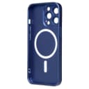 Чехол-накладка - SM020 Matte SafeMag для Apple iPhone 13 Pro (dark blue)  — фото 2