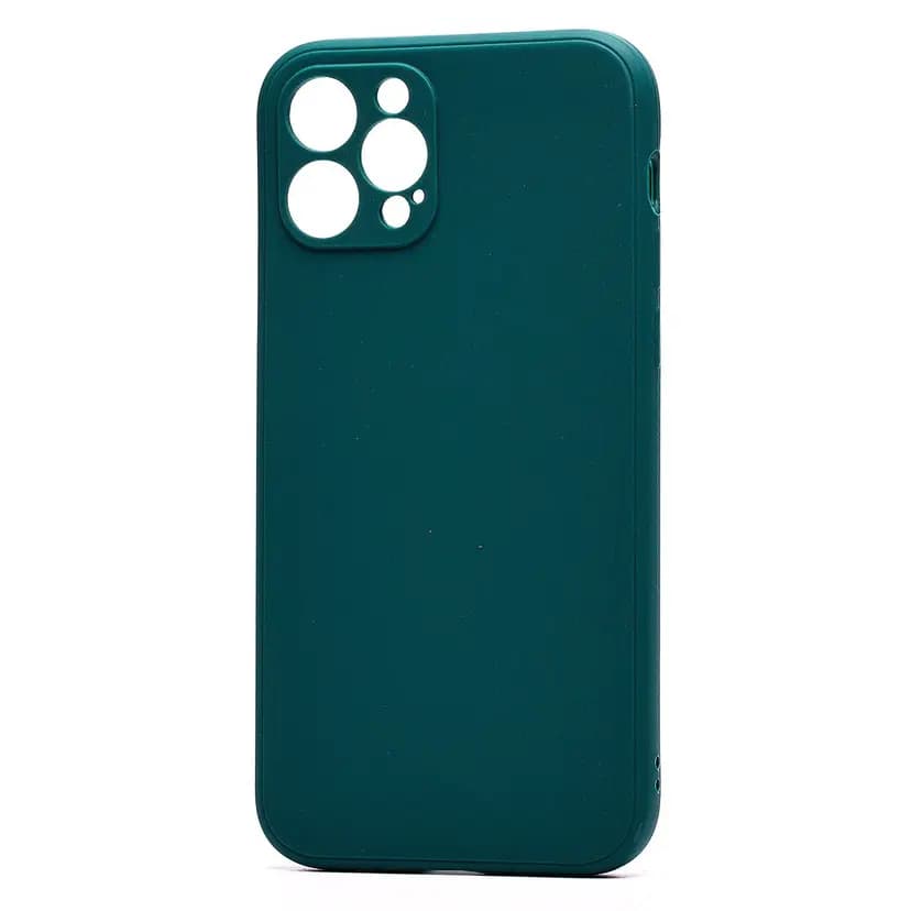 Чехол-накладка - Activ Full Original Design с закрытой камерой для Apple iPhone 12 Pro (dark green) 
