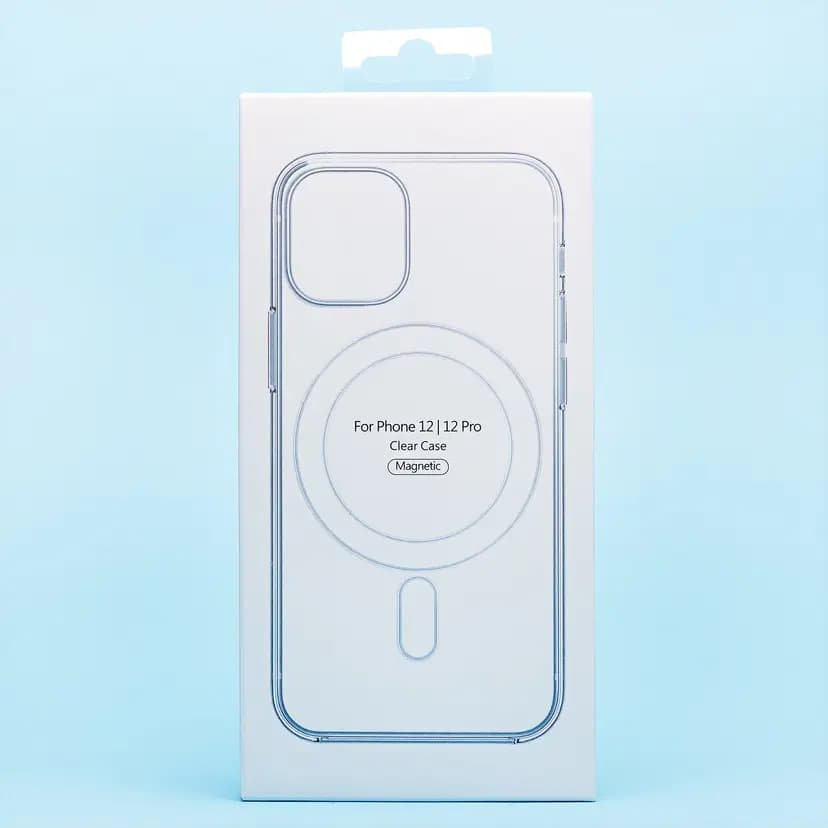 Чехол-накладка - SM006 SafeMag для Apple iPhone 12/12 Pro (transparent) 