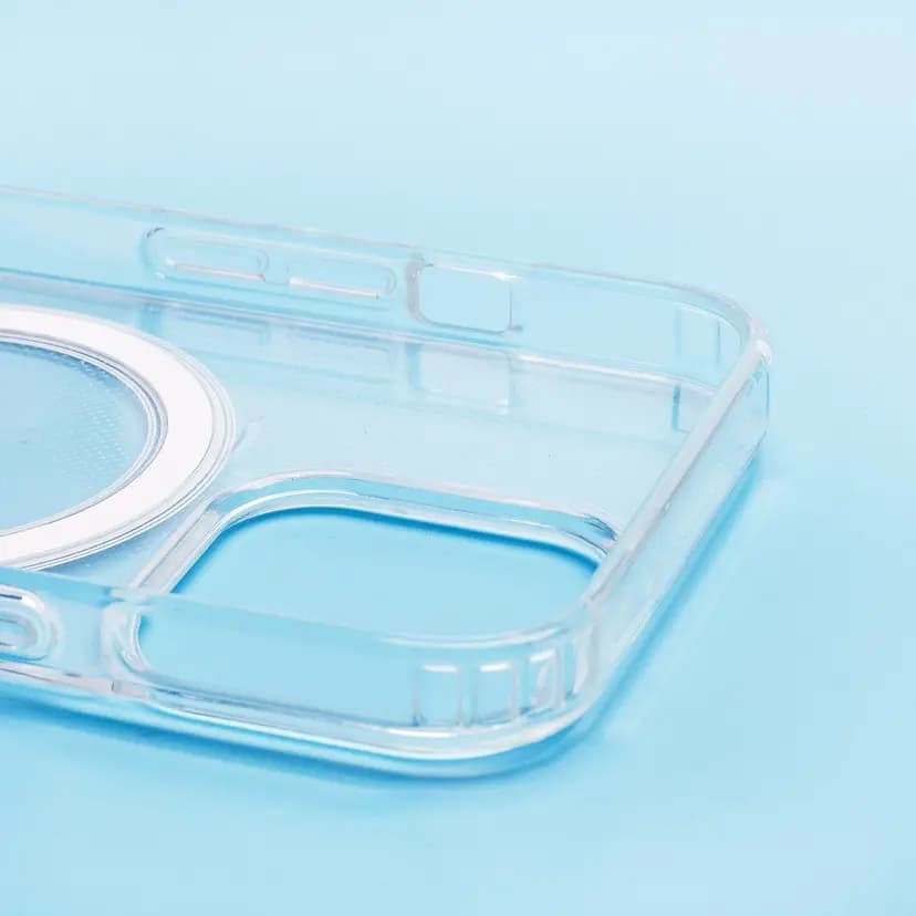 Чехол-накладка - SM006 SafeMag для Apple iPhone 13 Pro (transparent)  — фото 2