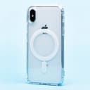 Чехол-накладка - SM006 SafeMag для Apple iPhone X/XS (transparent)  — фото 2