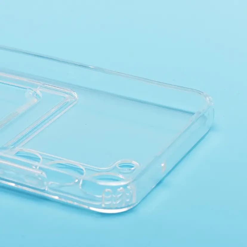 Чехол-накладка с картхолдером - SC276 для Samsung Galaxy S23 (transparent)  — фото 2