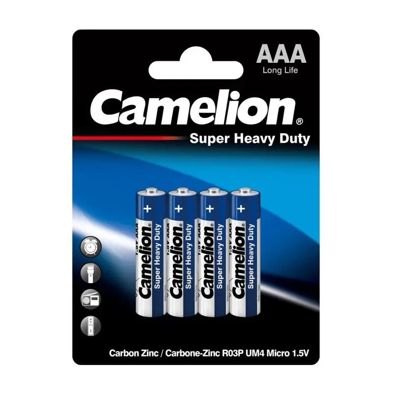 Батарея - Camelion Blue R03 AAA (4 шт) 