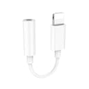 Адаптер Apple lightning - 3.5 jack - Hoco LS34 Digital Audio Converter (11 см) (white)  — фото 2