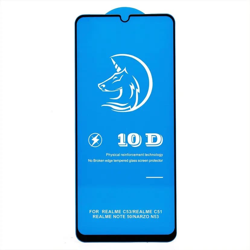 Защитное стекло - Activ 3D для Realme C51/C53/C61/Note 50/60 4G/60x (black) — фото 2