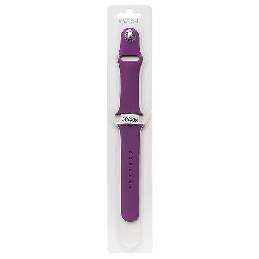 Ремешок на кнопке - Sport Band для Apple Watch 38/40/41 мм (S) (purple) 