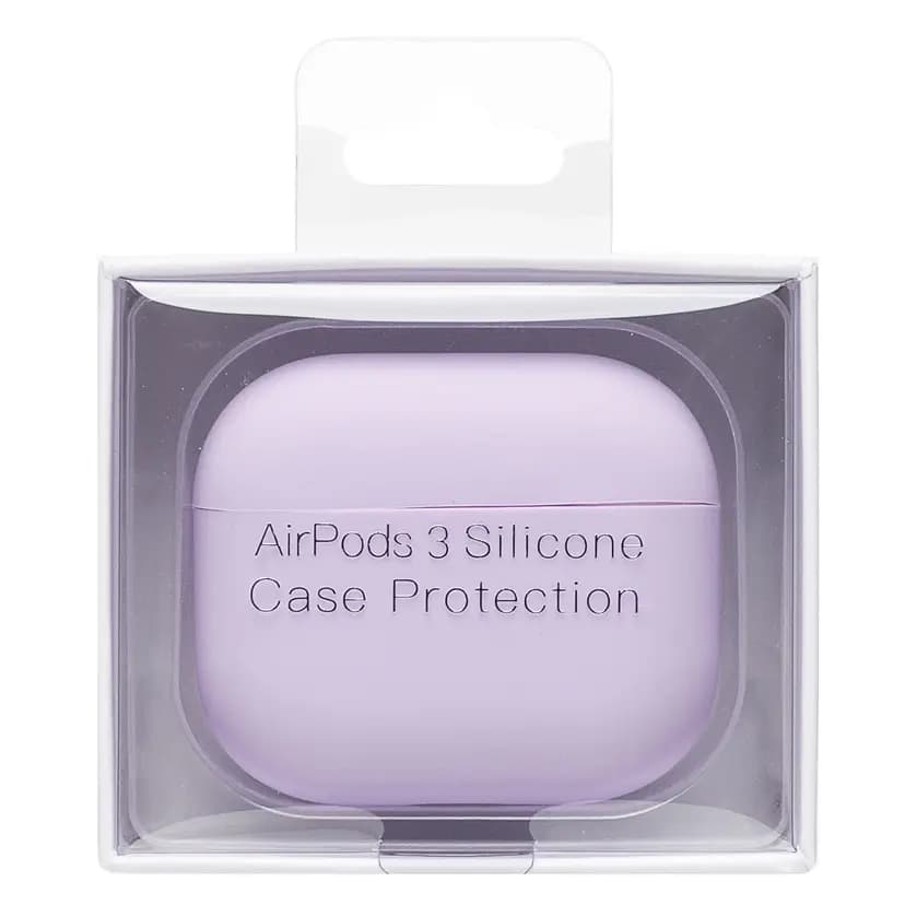 Чехол - Soft Touch для кейса Apple AirPods 3 (purple)