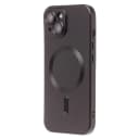 Чехол-накладка - SM020 Matte SafeMag для Apple iPhone 15 (black)  — фото 1
